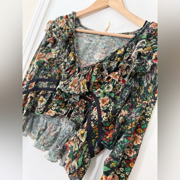 Free People Rudi Ruffle Top - Picture 5 of 11